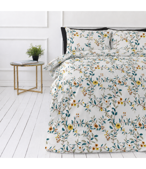 Voodipesu komplekt "Garden Bliss". Puuvillane voodipesu