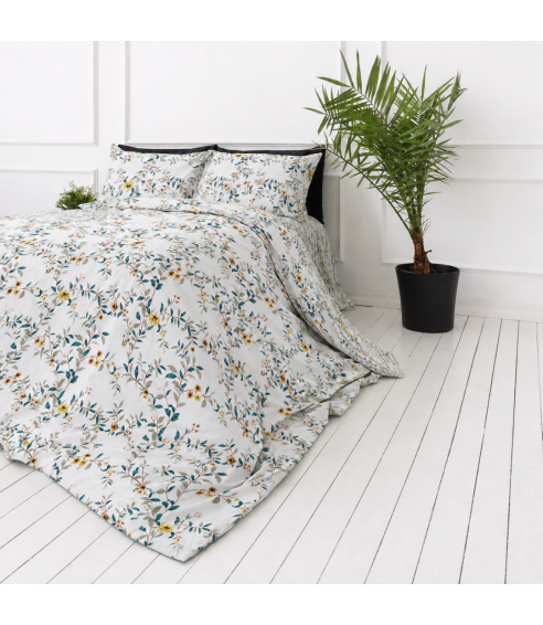 Voodipesu komplekt "Garden Bliss". Puuvillane voodipesu