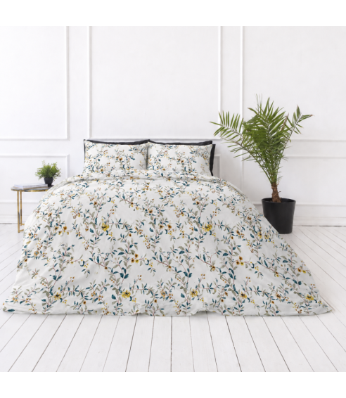 Voodipesu komplekt "Garden Bliss". Puuvillane voodipesu