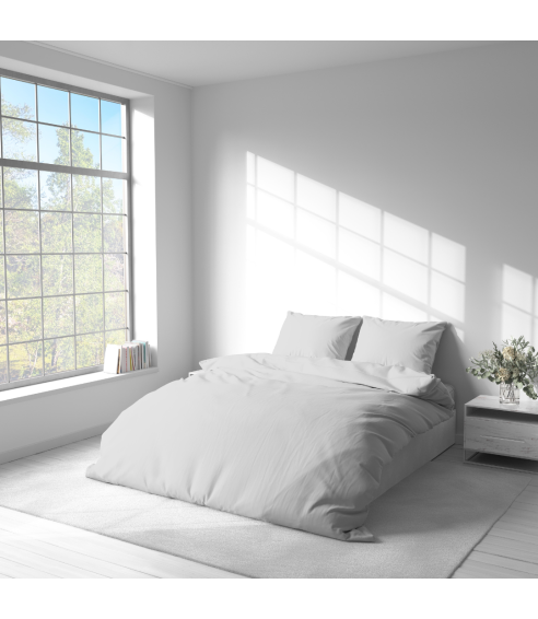 Voodipesu komplekt "Gray morn". Hotelli voodipesu