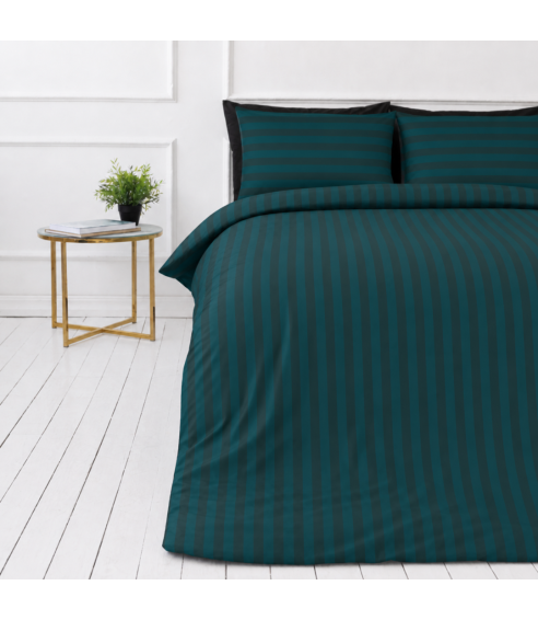 Voodipesu komplekt "Green Stripes". Hotelli voodipesu