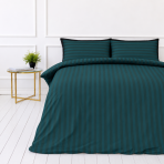Voodipesu komplekt "Green Stripes". Mustriline voodipesu, 140x200 cm, 150x200 cm, 160x200 cm, 180x200 cm, 200x200 cm, 200x220 cm. Elegantne tumeroheline voodipesukomplekt, mis demonstreerib ajatut triibumustrit, mis sobib erinevate sisekujundusstiilidega. Voodipesu komplekt "Green Stripes". Mustriline voodipesu, 140x200 cm, 150x200 cm, 160x200 cm, 180x200 cm, 200x200 cm, 200x220 cm. Elegantne tumeroheline voodipesukomplekt, mis demonstreerib ajatut triibumustrit, mis sobib erinevate sisekujundusstiilidega.