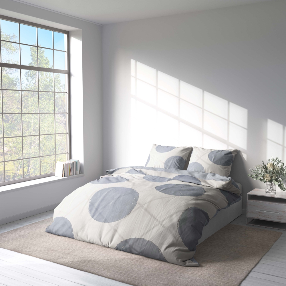 Voodipesu komplekt "Grey Bliss". Voodipesu komplektid 140x200, 150x200 cm, 160x200 cm, 180x200 cm, 200x200 cm, 200x220 cm