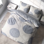 Voodipesu komplekt "Grey Bliss". Voodipesu komplektid 140x200, 150x200 cm, 160x200 cm, 180x200 cm, 200x200 cm, 200x220 cm