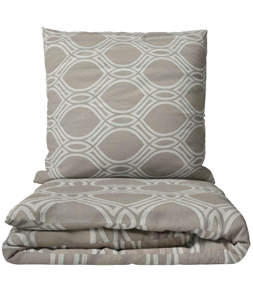 Voodipesu komplekt "Grey Orbit". Puuvillane voodipesu