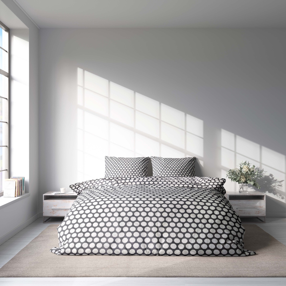 Voodipesu komplekt "Grey Ripple". Voodipesu komplektid 140x200, 140x200 cm, 160x200 cm, 200x200 cm, 200x220 cm, 220x240 cm