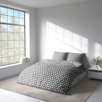 Voodipesu komplekt "Grey Ripple". Voodipesu komplektid 140x200, 140x200 cm, 160x200 cm, 200x200 cm, 200x220 cm, 220x240 cm