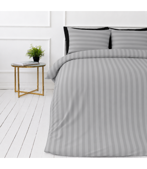 Voodipesu komplekt "Grey Stripes". Hotelli voodipesu