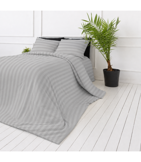 Voodipesu komplekt "Grey Stripes". Hotelli voodipesu