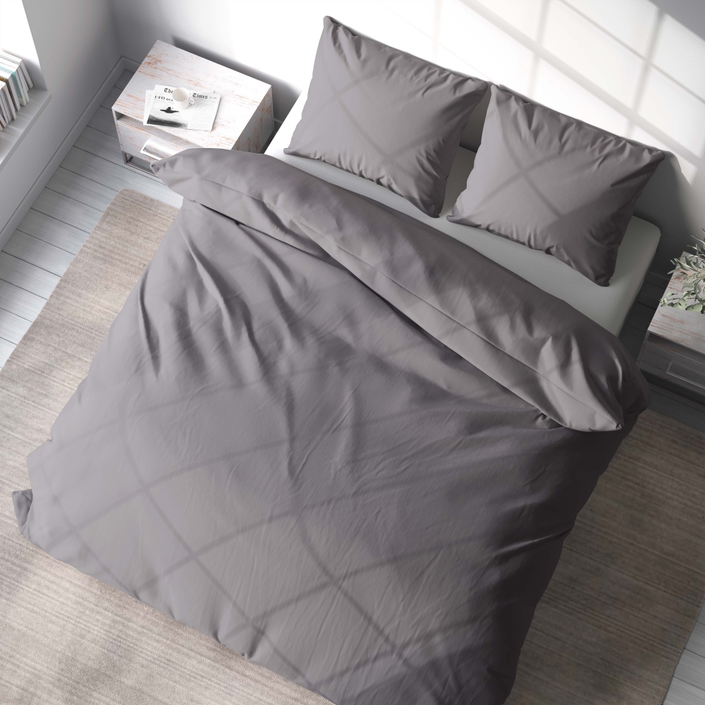 Voodipesu komplekt "Gull". Hotelli voodipesu, 140x200 cm, 200x200 cm, 200x220 cm. Stiilne halli värvi voodipesu komplekt, mis on loodud sobituma sujuvalt mis tahes sisustusega, pakkudes samas rahulikku ja rafineeritud atmosfääri.