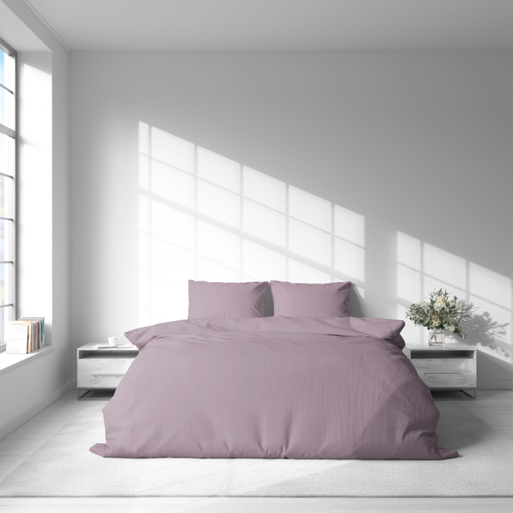 Voodipesu komplekt "Keepsake Lilac". Puuvillane voodipesu, 140x200 cm, 200x200 cm, 200x220 cm. Elegantne lavendli värv ja peen disain sobivad ideaalselt igasse interjööri.
