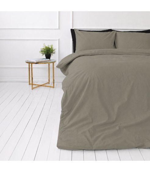 Voodipesukomplektid "Khaki Grey". Voodipesu komplektid 140x200