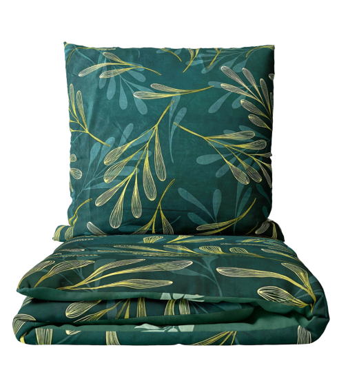 Satiinist voodipesu komplekt "Premium Laurel". Satiinist voodipesu