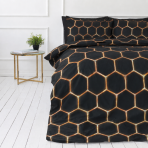 Voodipesu komplekt "Lavahive". Must voodipesu, 140x200 cm, 150x200 cm, 160x200 cm, 180x200 cm, 200x200 cm, 200x220 cm. Stiilne must voodipesukomplekt, millel on taruvaateline sädemete disain. Voodipesu komplekt "Lavahive". Must voodipesu, 140x200 cm, 150x200 cm, 160x200 cm, 180x200 cm, 200x200 cm, 200x220 cm. Stiilne must voodipesukomplekt, millel on taruvaateline sädemete disain.