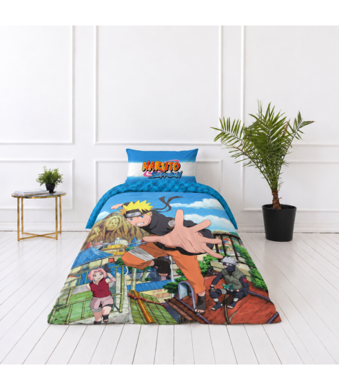 Laste voodipesu komplekt "Naruto". Puuvillane voodipesu