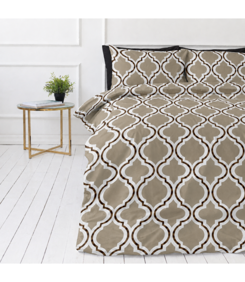 Voodipesukomplektid "Moroccan Beige". Puuvillane voodipesu