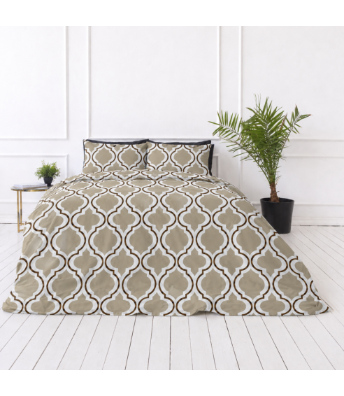 Voodipesukomplektid "Moroccan Beige". Puuvillane voodipesu