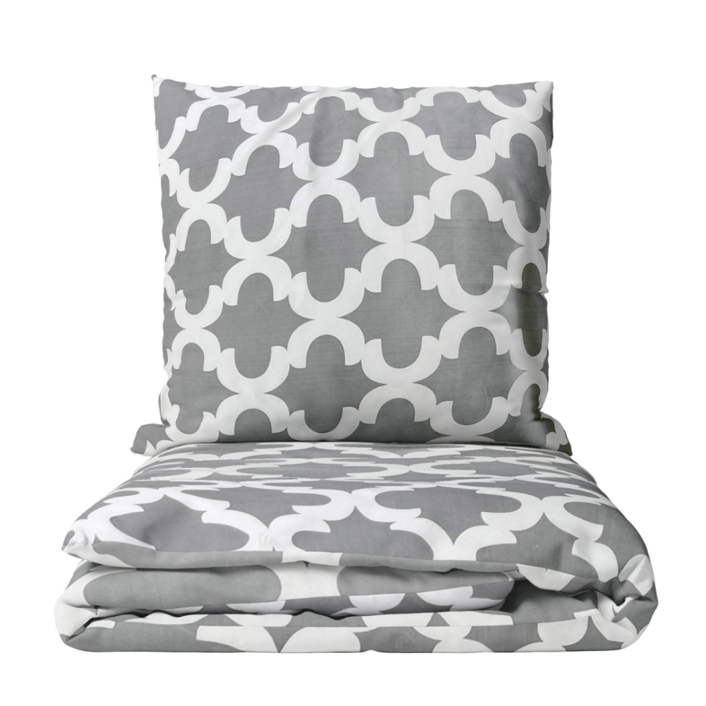 Voodipesu komplekt "Morocco grey". Voodipesu komplektid 140x200, 140x200 cm, 150x200 cm, 160x200 cm
