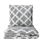 Voodipesu komplekt "Morocco grey". Voodipesu komplektid 140x200, 140x200 cm, 150x200 cm, 160x200 cm