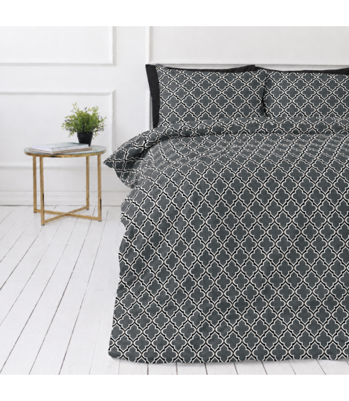 Voodipesu komplekt "Morocco grey". Voodipesu komplektid 140x200