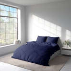 Voodipesu komplekt "Navy". Hotelli voodipesu, 140x200 cm, 200x200 cm, 200x220 cm, 220x240 cm. Klassikaline tumesinine voodipesukomplekt, mis sobib ideaalselt ajatu magamistoa kujundamiseks.