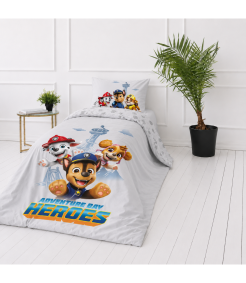 Voodipesu komplekt "Paw Patrol". Puuvillane voodipesu