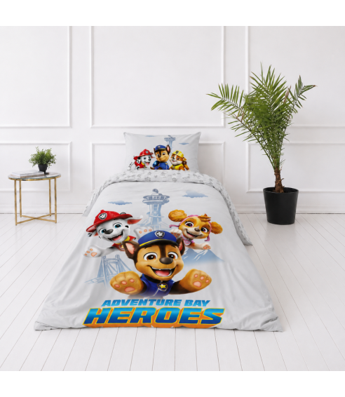 Voodipesu komplekt "Paw Patrol". Puuvillane voodipesu