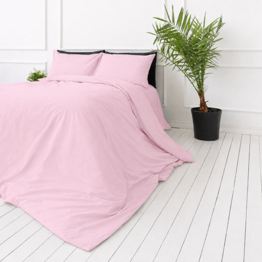 Voodipesu komplekt "Piggy". Roosa voodipesu, 140x200 cm, 200x200 cm, 200x220 cm, 220x240 cm. Klassikaline roosa voodipesu komplekt, mis sobib ideaalselt ajatu ja romantilise magamistoa jaoks. Voodipesu komplekt "Piggy". Roosa voodipesu, 140x200 cm, 200x200 cm, 200x220 cm, 220x240 cm. Klassikaline roosa voodipesu komplekt, mis sobib ideaalselt ajatu ja romantilise magamistoa jaoks.