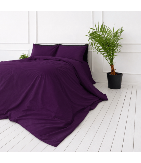 Voodipesukomplektid "Plum". Puuvillane voodipesu