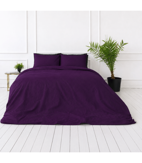 Voodipesukomplektid "Plum". Puuvillane voodipesu