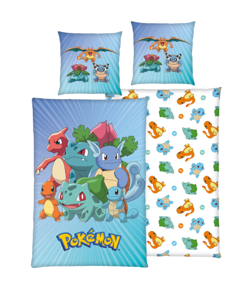 Voodipesu komplekt "Pokemon". Puuvillane voodipesu