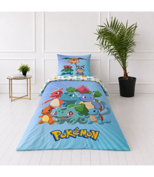 Voodipesu komplekt "Pokemon". Puuvillane voodipesu
