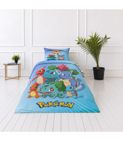 Voodipesu komplekt "Pokemon". Puuvillane voodipesu
