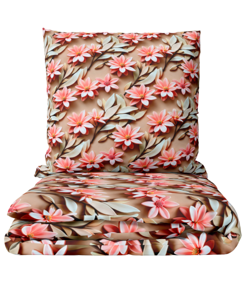 Voodipesu komplekt "Rosy Whisper". Voodipesu komplektid 140x200