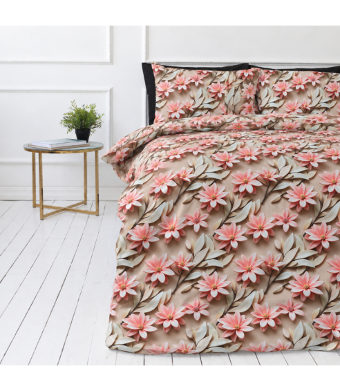 Voodipesu komplekt "Rosy Whisper". Voodipesu komplektid 140x200