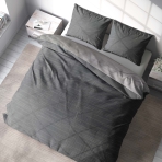 Voodipesu komplekt "Slate lines". Voodipesu komplektid 140x200, 140x200 cm, 200x200 cm, 200x220 cm