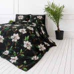 Voodipesu komplekt "Soft Magnolia". Roheline voodipesu, 140x200 cm, 150x200 cm, 160x200 cm, 180x200 cm, 200x200 cm, 200x220 cm, 220x240 cm. Kaasaegne ja stiilne voodipesu komplekt valgete magnooliate õitega. Voodipesu komplekt "Soft Magnolia". Roheline voodipesu, 140x200 cm, 150x200 cm, 160x200 cm, 180x200 cm, 200x200 cm, 200x220 cm, 220x240 cm. Kaasaegne ja stiilne voodipesu komplekt valgete magnooliate õitega.