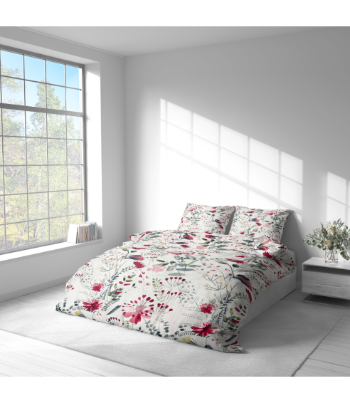 Voodipesu komplekt "Sparkling Flowers". Voodipesu komplektid 140x200