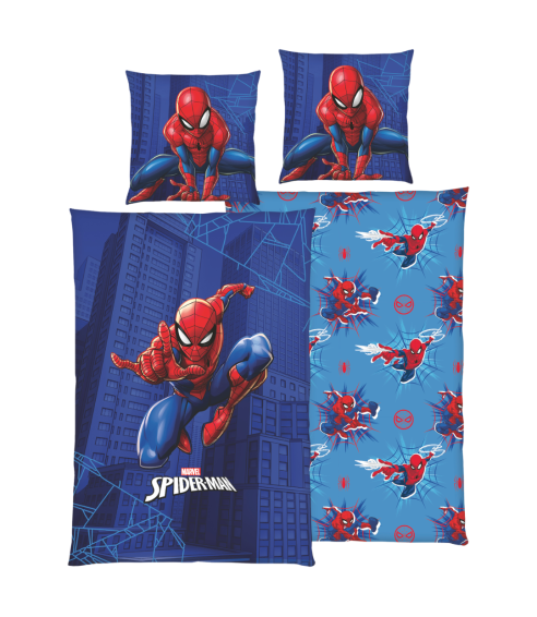 Voodipesu komplekt "Spiderman". Puuvillane voodipesu