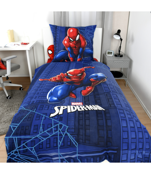 Voodipesu komplekt "Spiderman". Puuvillane voodipesu
