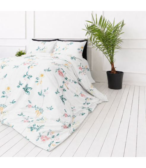 Voodipesu komplekt "Spring Melody". Puuvillane voodipesu