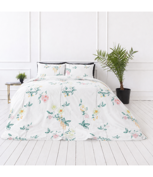 Voodipesu komplekt "Spring Melody". Puuvillane voodipesu