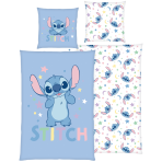 Laste voodipesu komplekt "Stitch Blue". Laste voodipesu, 135x200 cm. Helesinine voodipesukomplekt stitchi ja pastelsetes toonides tähemotiividega. Laste voodipesu komplekt "Stitch Blue". Laste voodipesu, 135x200 cm. Helesinine voodipesukomplekt stitchi ja pastelsetes toonides tähemotiividega.