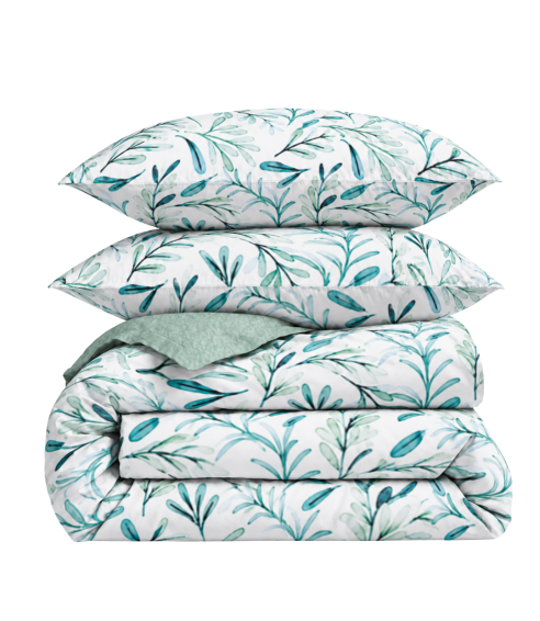 Voodipesukomplekt "Teal Grove". Voodipesu komplektid 140x200