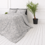 Voodipesu komplekt "Trel". Mustriline voodipesu, 140x200 cm, 200x200 cm, 200x220 cm. Elegantne hall voodipesu komplekt õrnade hallide metsalillemotiividega, mis sobib ideaalselt rahulikuks magamistoa välimuseks. Voodipesu komplekt "Trel". Mustriline voodipesu, 140x200 cm, 200x200 cm, 200x220 cm. Elegantne hall voodipesu komplekt õrnade hallide metsalillemotiividega, mis sobib ideaalselt rahulikuks magamistoa välimuseks.