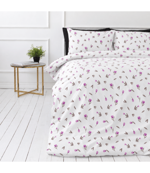 Voodipesu komplekt "Tulips". Puuvillane voodipesu