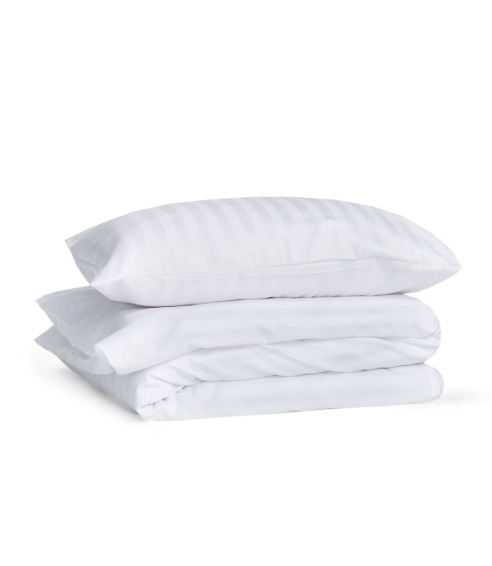 Voodipesu komplekt "White Stripes". Hotelli voodipesu