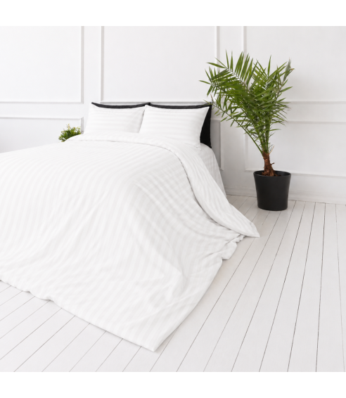 Voodipesu komplekt "White Stripes". Hotelli voodipesu