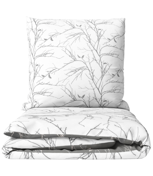 Voodipesukomplektid "Woodland Gray". Voodipesu komplektid 140x200