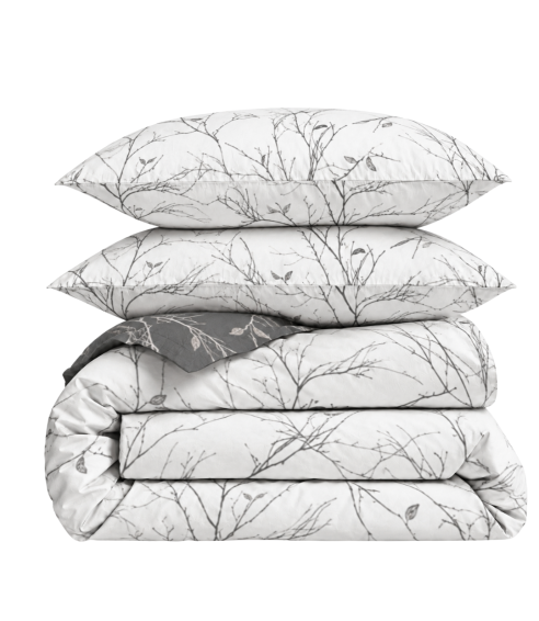 Voodipesukomplekt "Woodland Gray". Voodipesu komplektid 140x200
